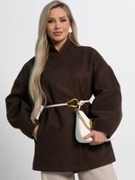 Пальто Мелания (горький шоколад) Б15185-5М LT Collection