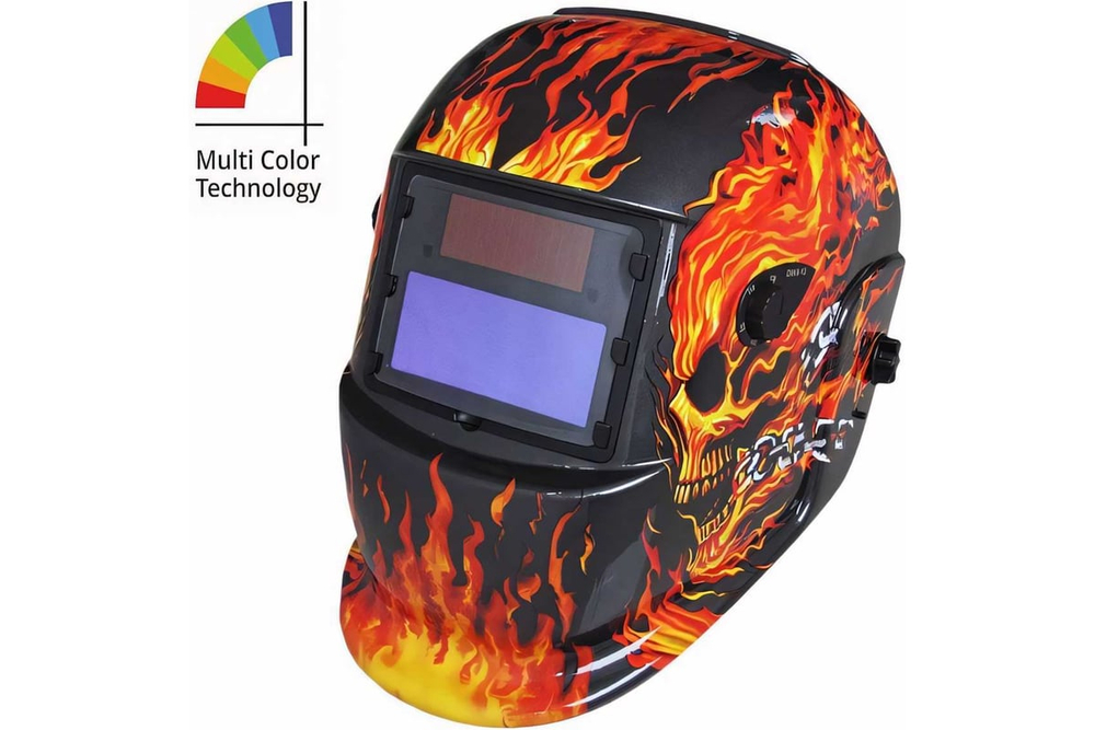 Маска сварщика Хамелеон Aurora A-777 Heavy Metal 9796