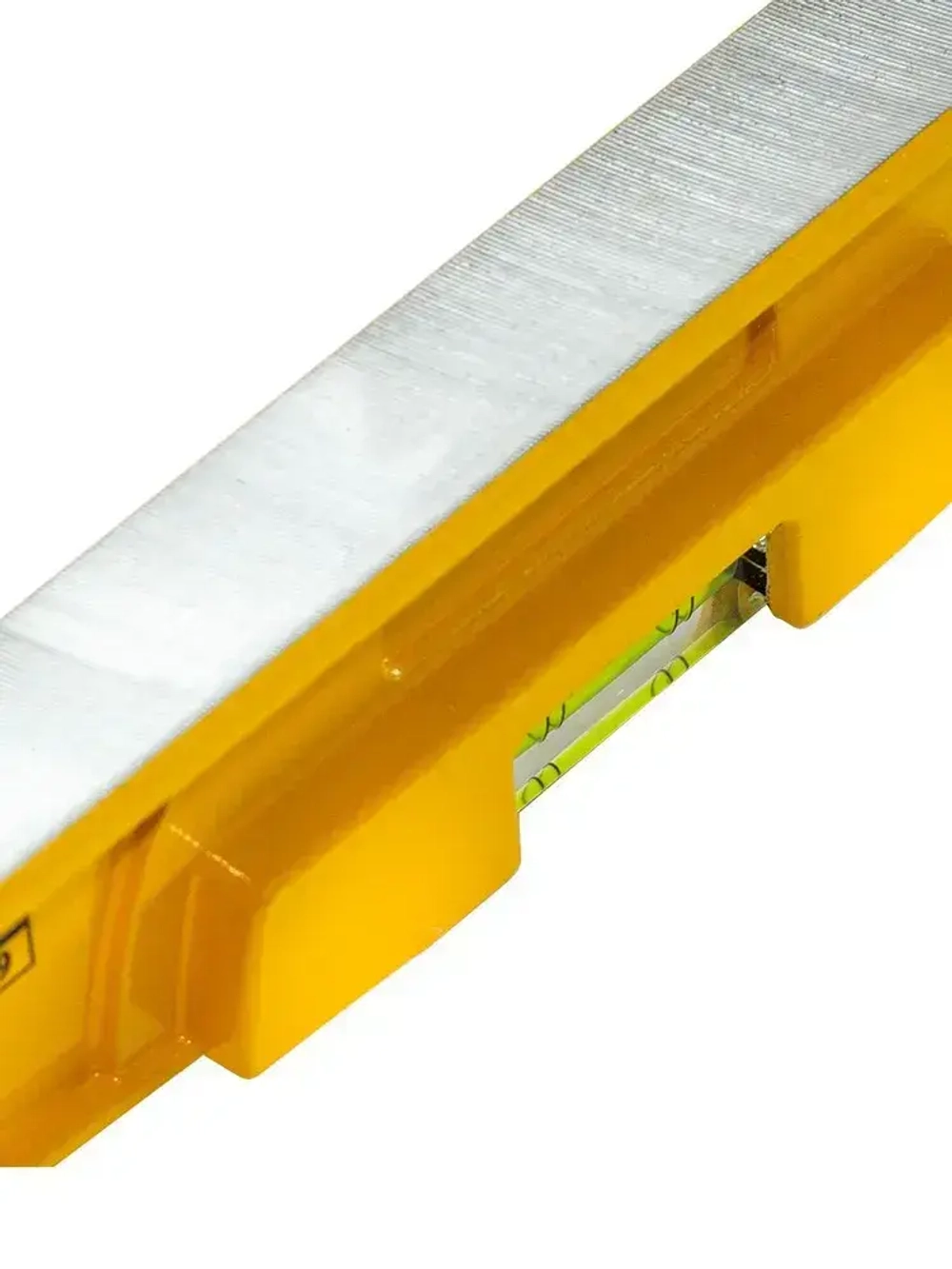 Уровень строительный 60 см трапециевидный алюминиевый, 2 глазка Pobedit