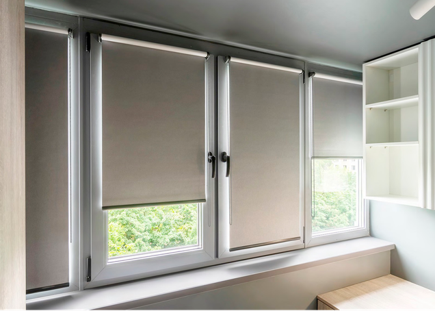 Изготавливаем рулонные шторы открытого типа MINI  в Мурманске