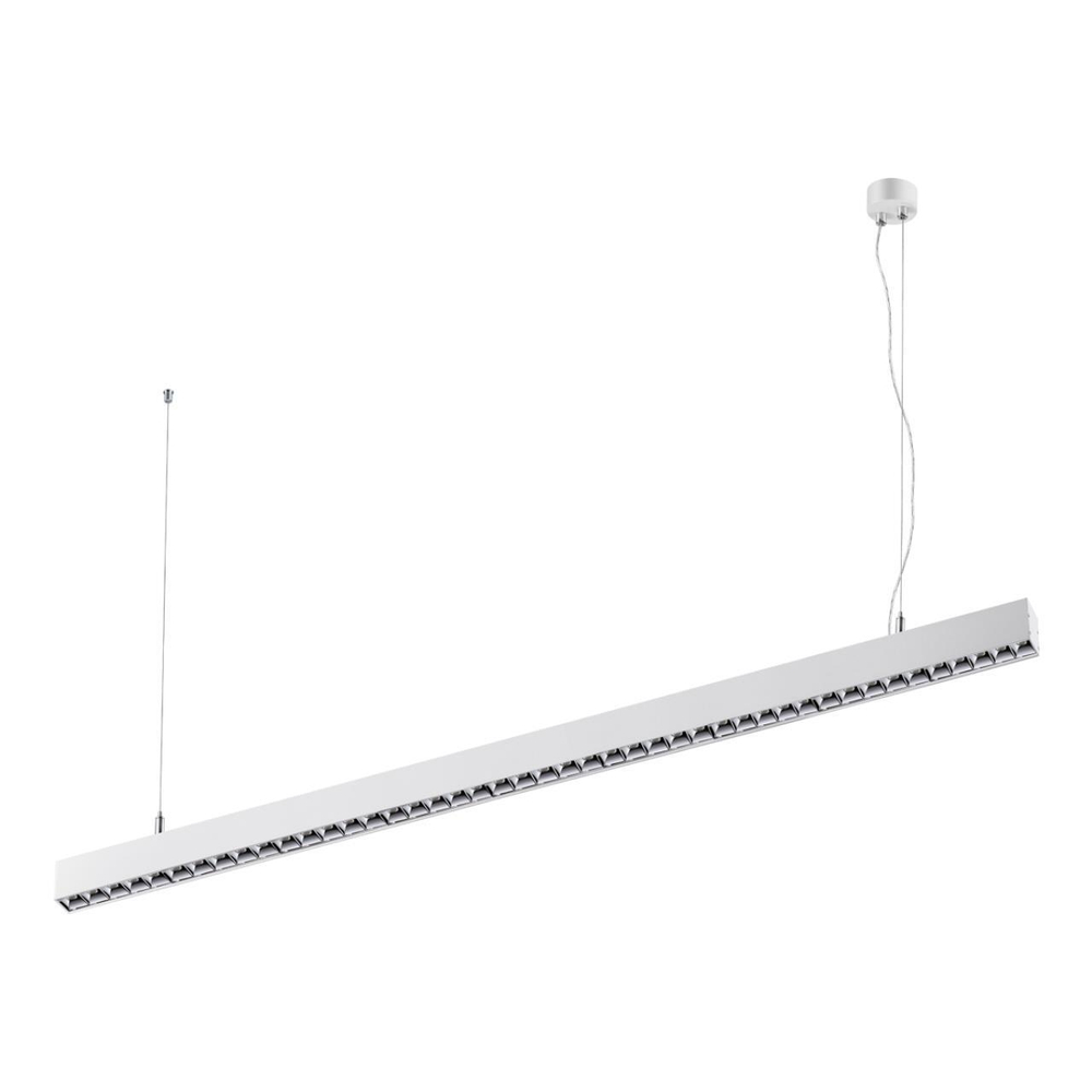 358873 OVER NT22 белый Подвесной светодиодный светильник IP20 LED 4000K 40W 220V ITER