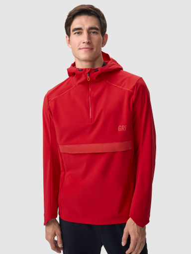 Анорак мужской Маяк красно-оранжевый