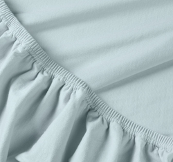 Простыня трикотажная 140-160x200 Elegante 8000 чёрная