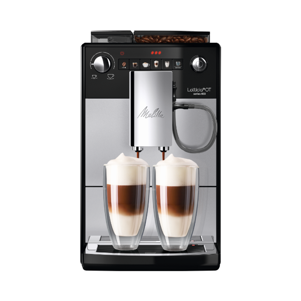 Кофемашина Melitta Latticia OT F300-101, серебристая