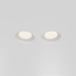 Светильник встраиваемый Maytoni   DL002-GU10-02-W