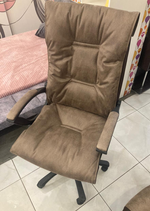 Кресло Фортуна-5 (15) нубук коричневый Мех качания п Директор