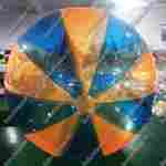 Аттракцион Водный шар ПВХ «Оранжево - синий», 1,5*1,5*1,5 м