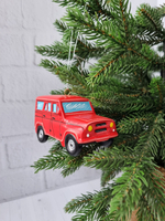 Елочная игрушка "Машинка УАЗ"