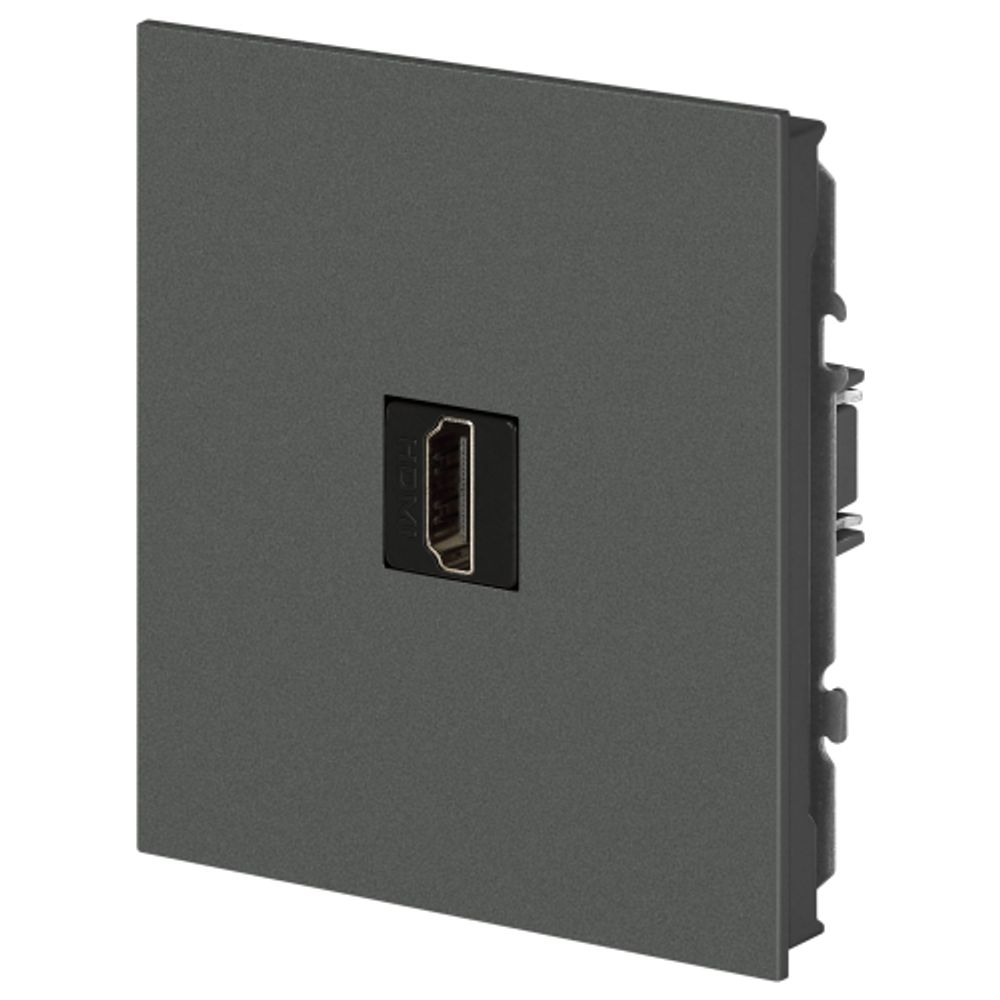 Розетка ЭРА Arktik 16-3114-06 HDMI графит | Эра Arktik