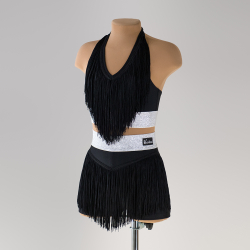 SH 4-1-220-01 | Шорты с бахромой для тренировок. | Vasileva Dance