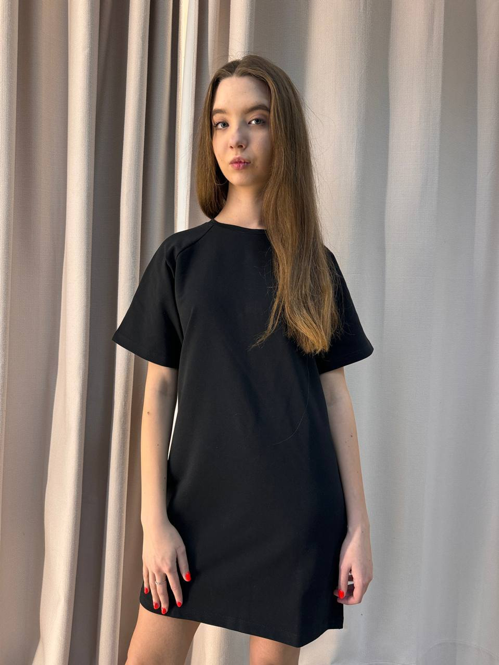 Платье футболка Мини