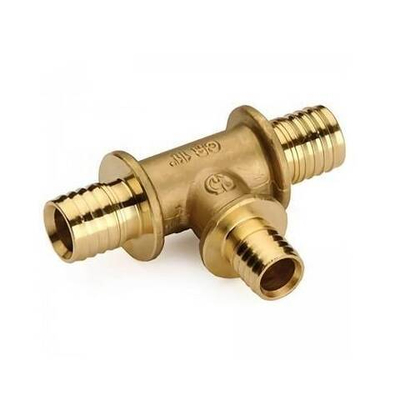 Тройник переходной ELSEN MONOLIT - 25 x 25 x 20 (для труб из сшитого полиэтилена, латунь)