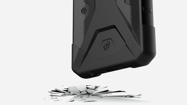 Чехол-накладка UAG Pathfinder SE для iPhone 12 Pro Max 6.7" черный камуфляж (Midnight Camo) 112367114061