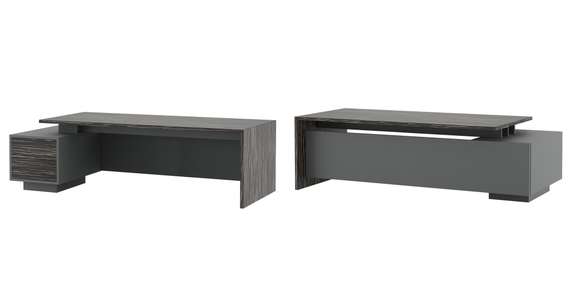 Стол письменный на опорной тумбе