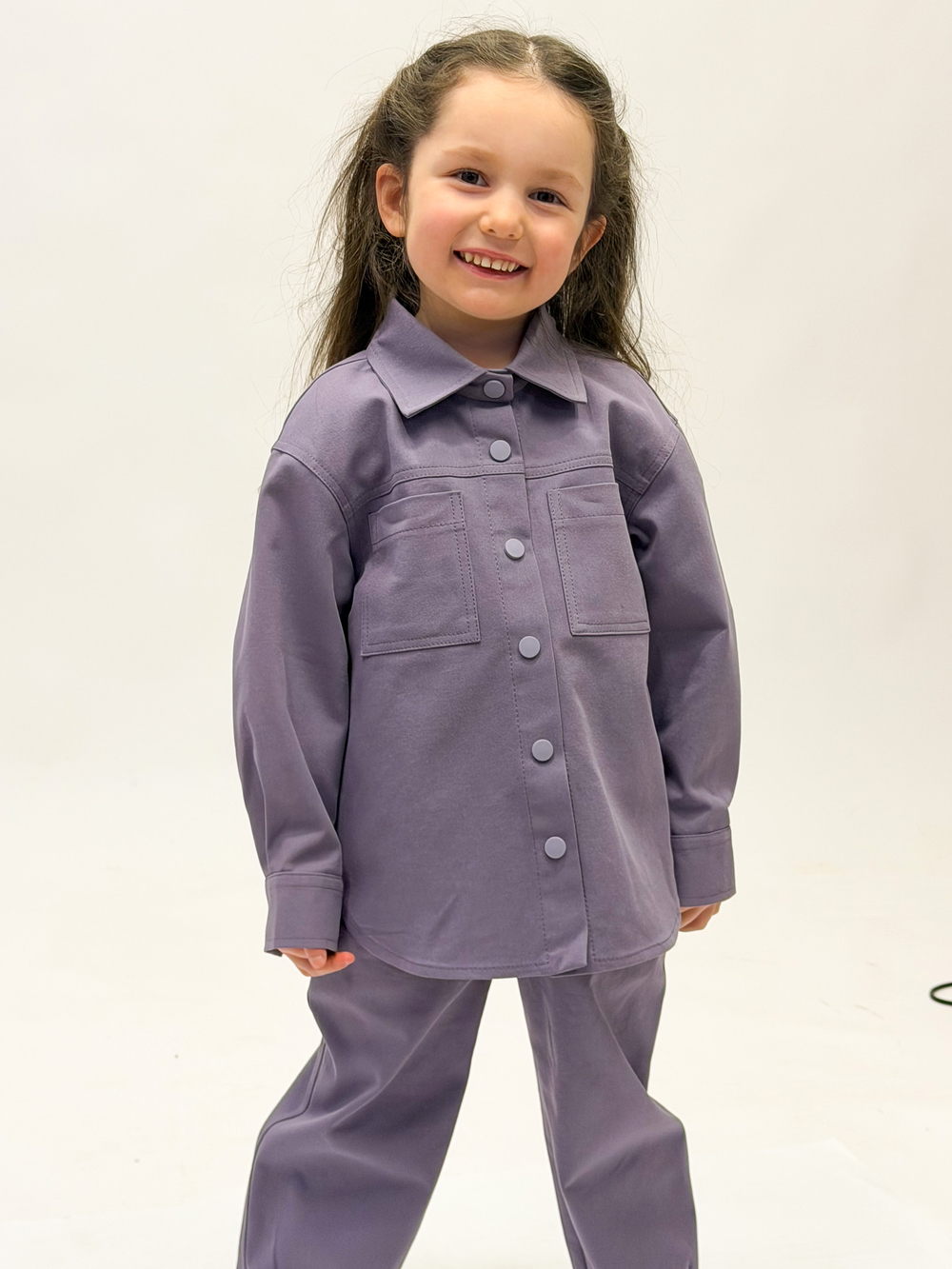 Рубашка джинсовая для девочки 6-12 лет Fleur de Vie