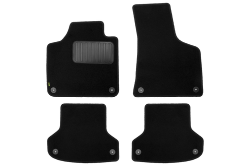 Коврики в салон Klever Standard AUDI A3 5D АКПП 2008-2013, хэтчбек, 4 шт. (текстиль) Klever.KLEVER020410101210KH