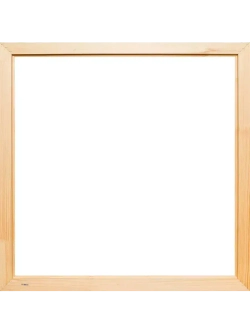Деревянная рама 50x50 для картин на подрамнике сеч. 40x18