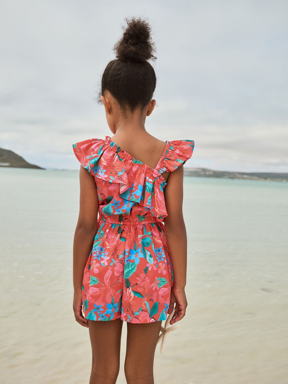 Комбинезон летний для девочки Next AC6-240, Фуксия