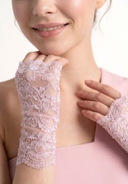 Митенки 0617-02 сиреневый