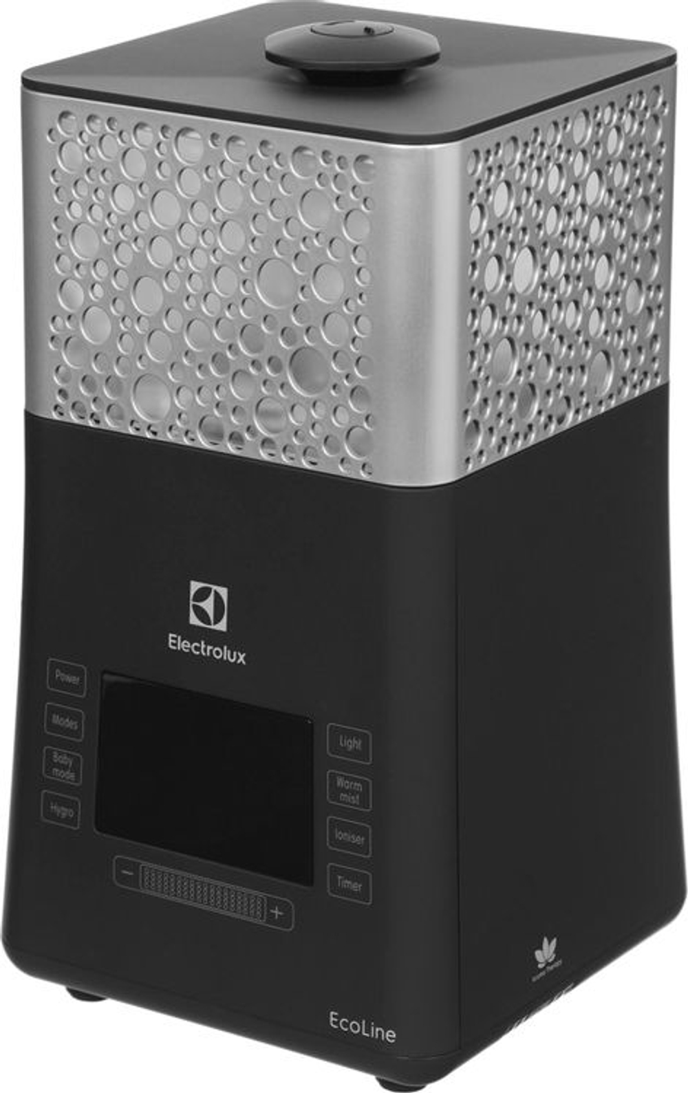 Увлажнитель воздуха ультразвуковой Electrolux EHU-3710D,  5л,  черный/серебристый