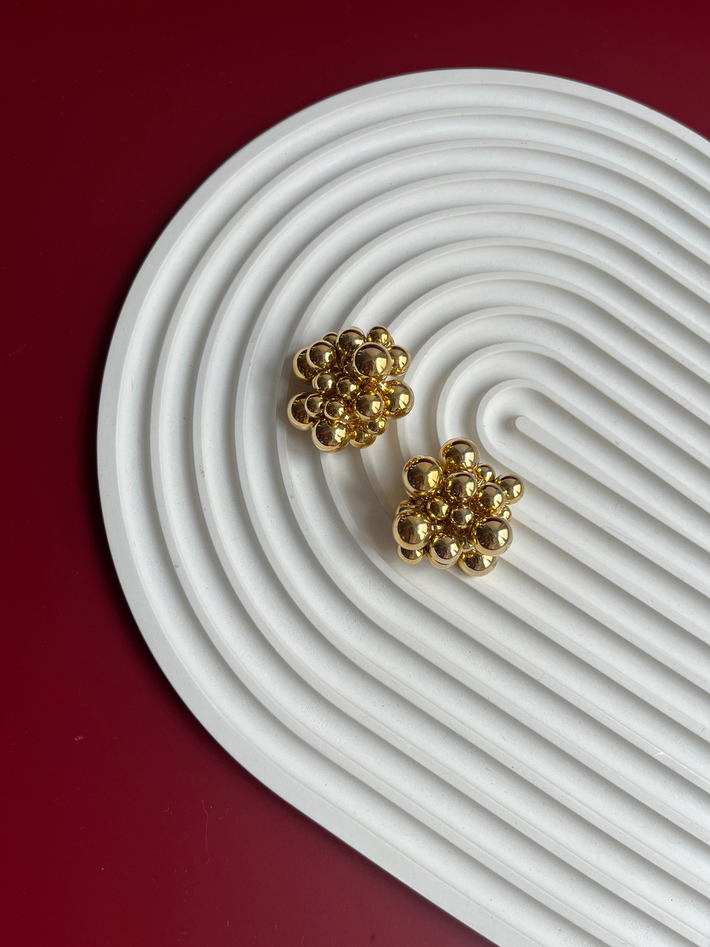 Серьги BALL GOLD