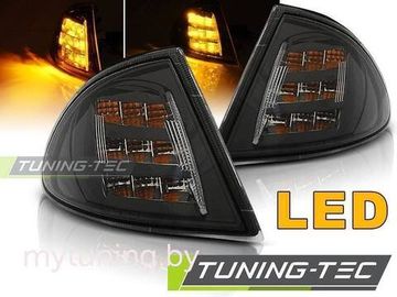 Поворотники BLACK LED для BMW 3 E46 sedan (98-01)