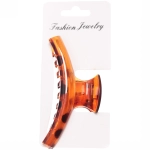 Заколка-краб для волос на блистере «Diana Collection - Rita», микс 6 цветов, 9.5см