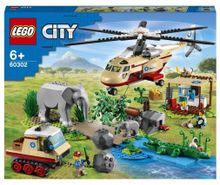 Конструктор LEGO City Stuntz 60302 Операция по спасению зверей