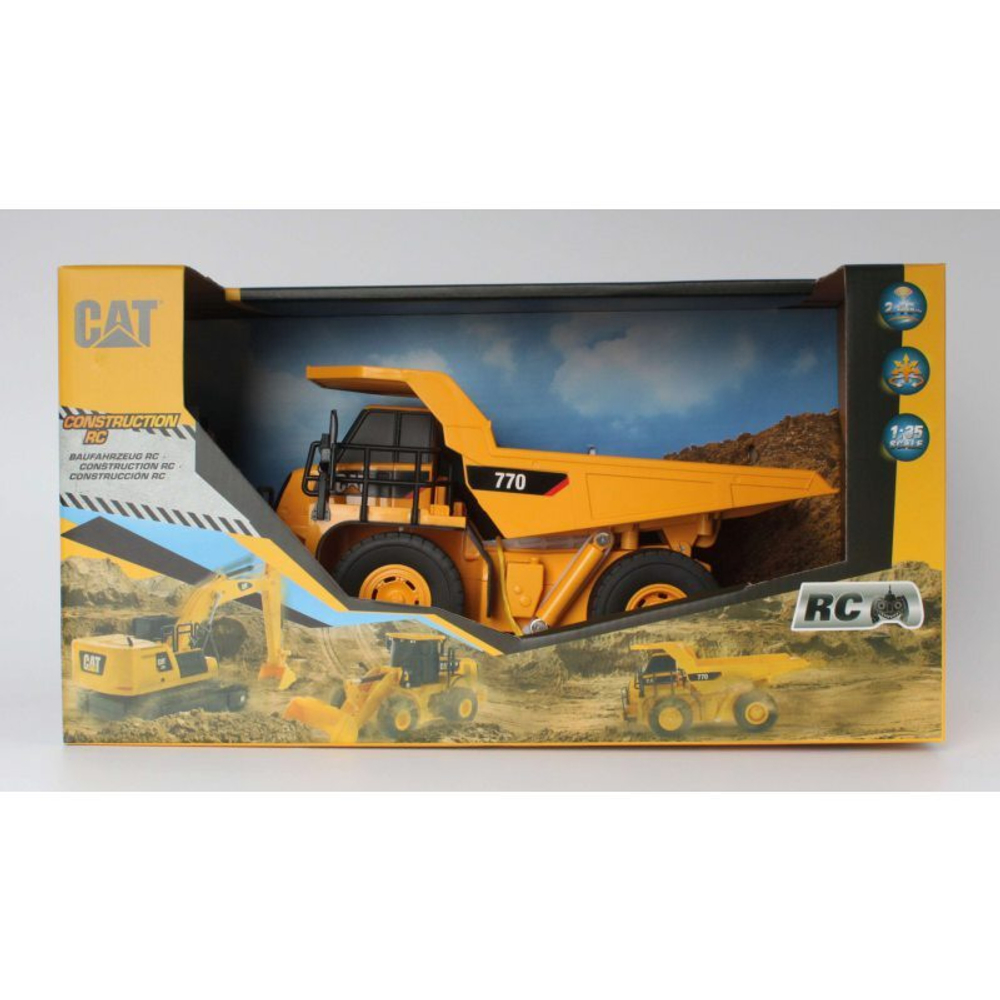 Carrera RC - Карьерный самосвал CAT 770 1:35 23004