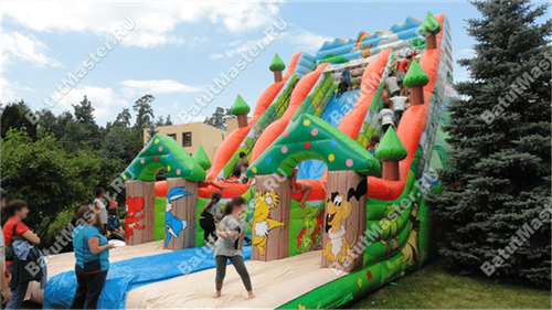 Надувная горка "Форест"
