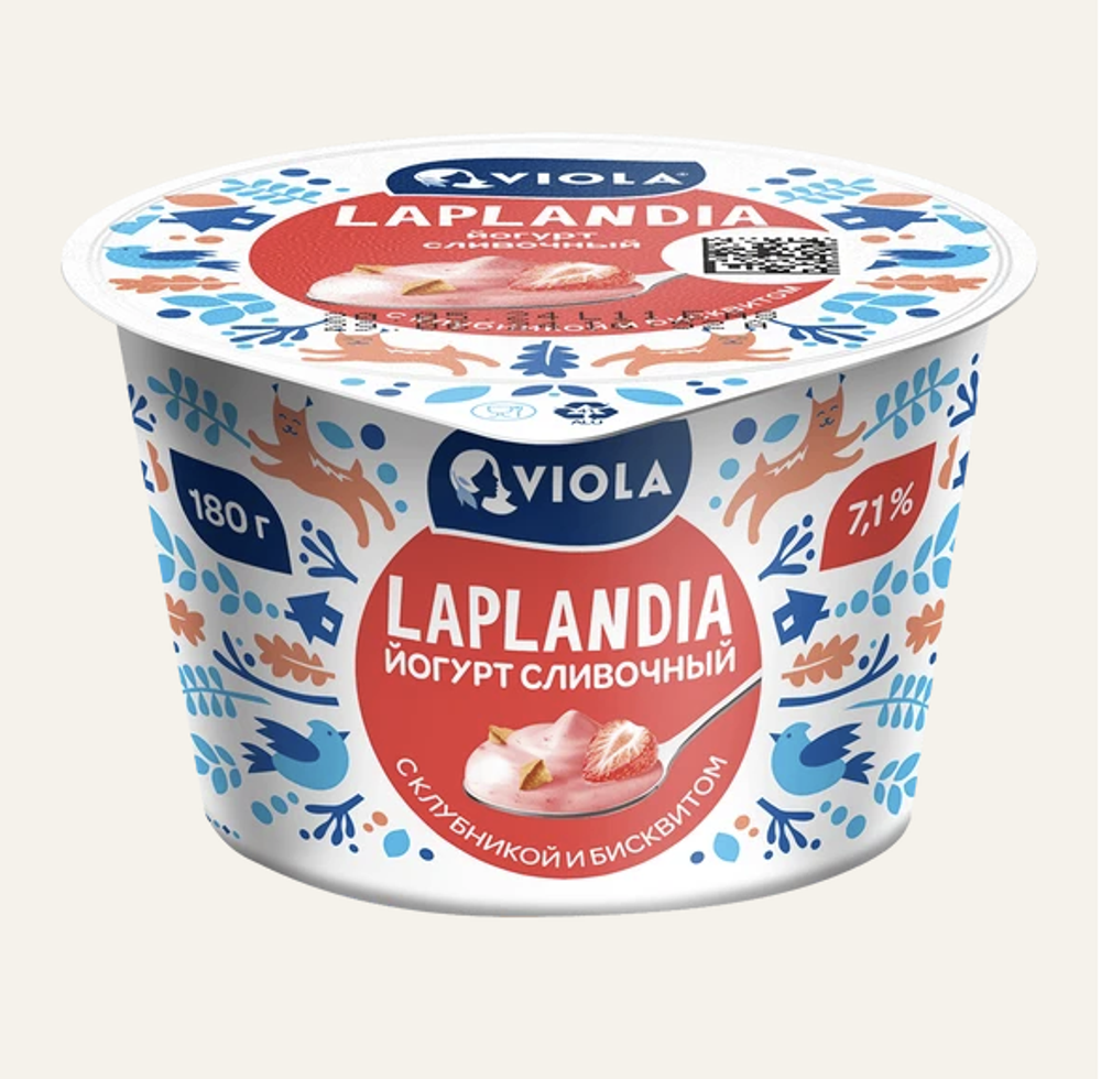 Йогурт «Сливочный» Laplandia