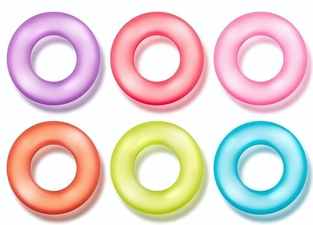 Набор из 6 эрекционных колец King of the Ring (Цвет: разноцветный)