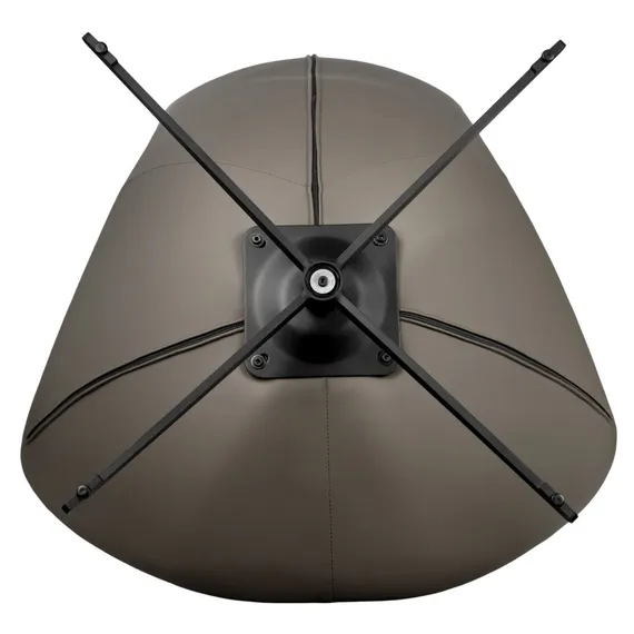 Кресло Hugo бежевая экокожа, шенилл