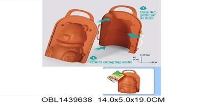 Формочка 3D песка и снега 14*5*19см. HG-1115B