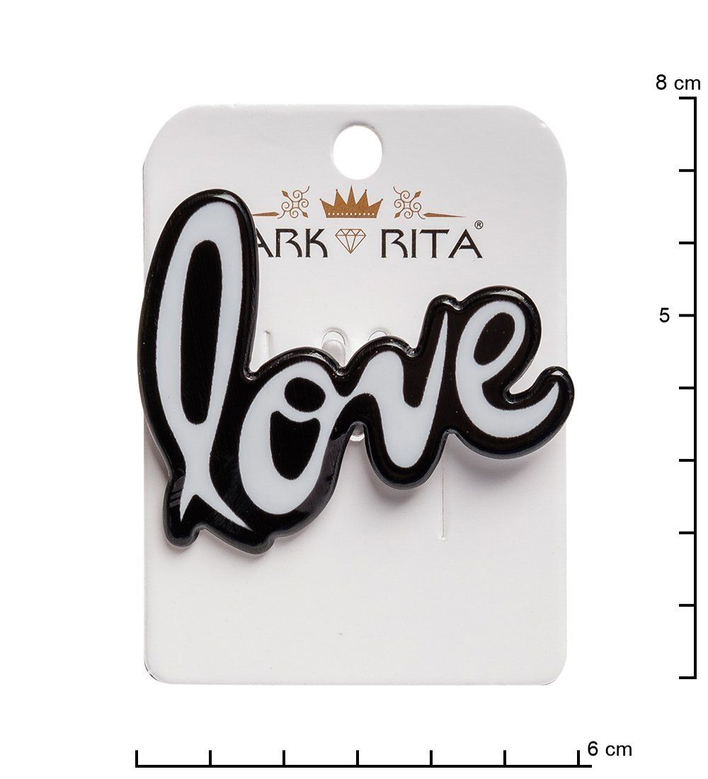 MR-141 Брошь-булавка «Love» Mark Rita