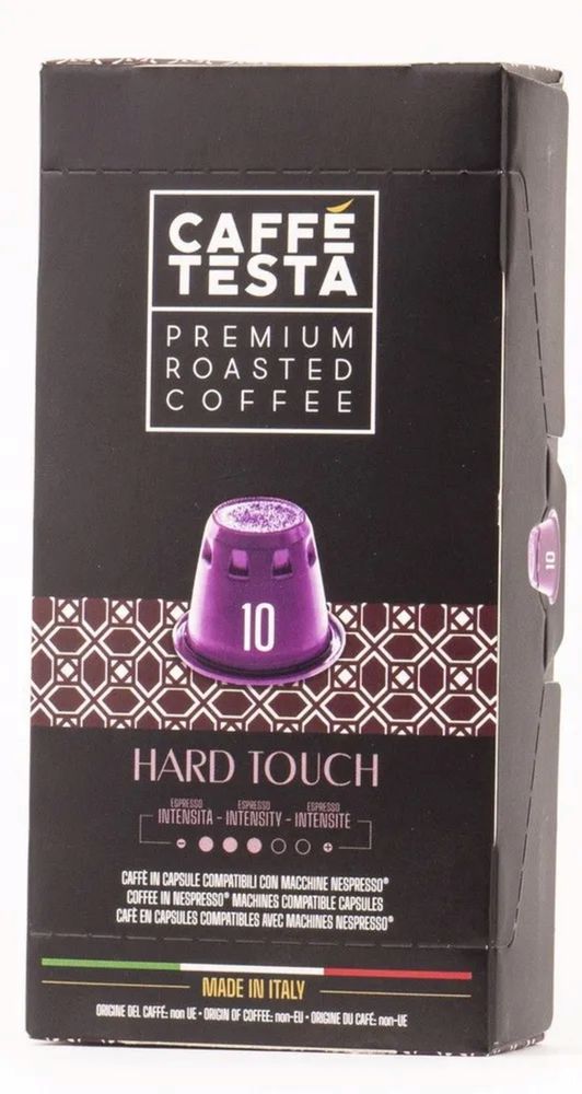 Кофе в капсулах Nespresso Caffe Testa Hard Touch 10 шт 5 шт