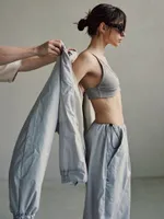 Топ One Two Hailey Drizzle серый