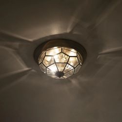 Citilux Витра-1 CL442530 Люстра потолочная витражная Бронза