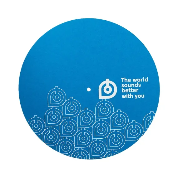 Dr.Head SlipMat The World Sounds Better With You, Blue