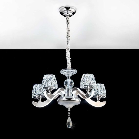 Подвесная светодиодная люстра Citilux Montserrat EL338P05