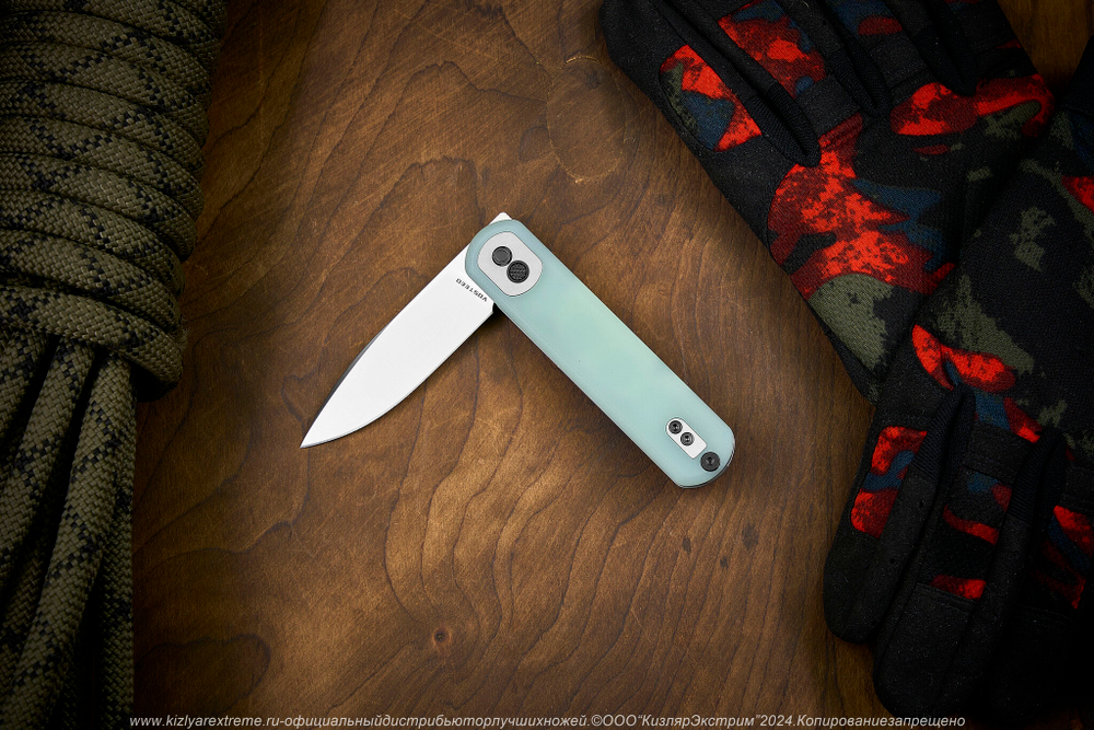 Нож Vosteed Corgi сталь 14C28N Satin рукоять Jade G10