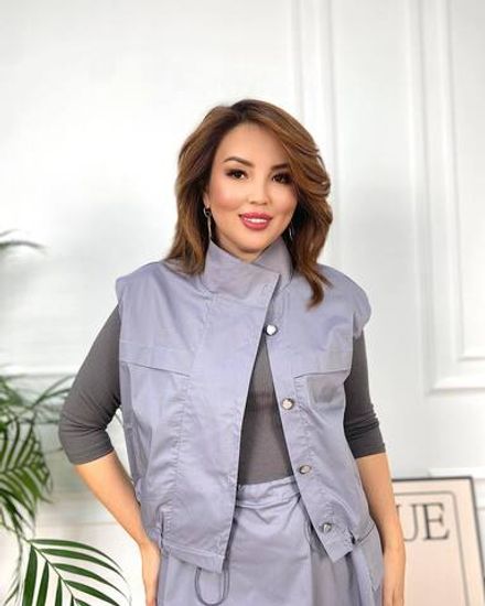 Комплект (жилет+платье) 976VL-3 Fabrika