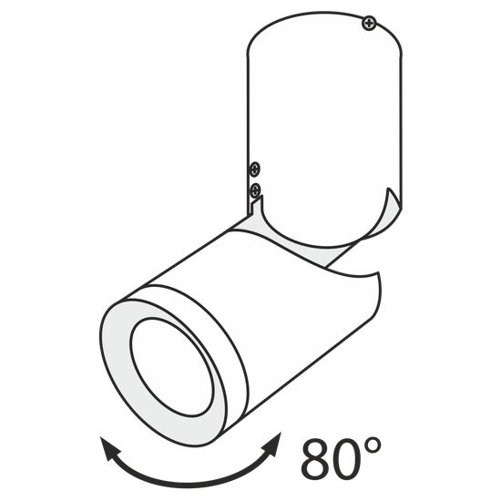 Потолочный светильник Technical C019CW-01W
