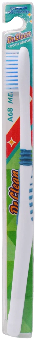 DR.СLEAN Зубная щётка А68 MEDIUM (средняя жёсткость)