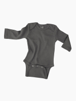 Боди Mjölk Steel Grey с длинным рукавом