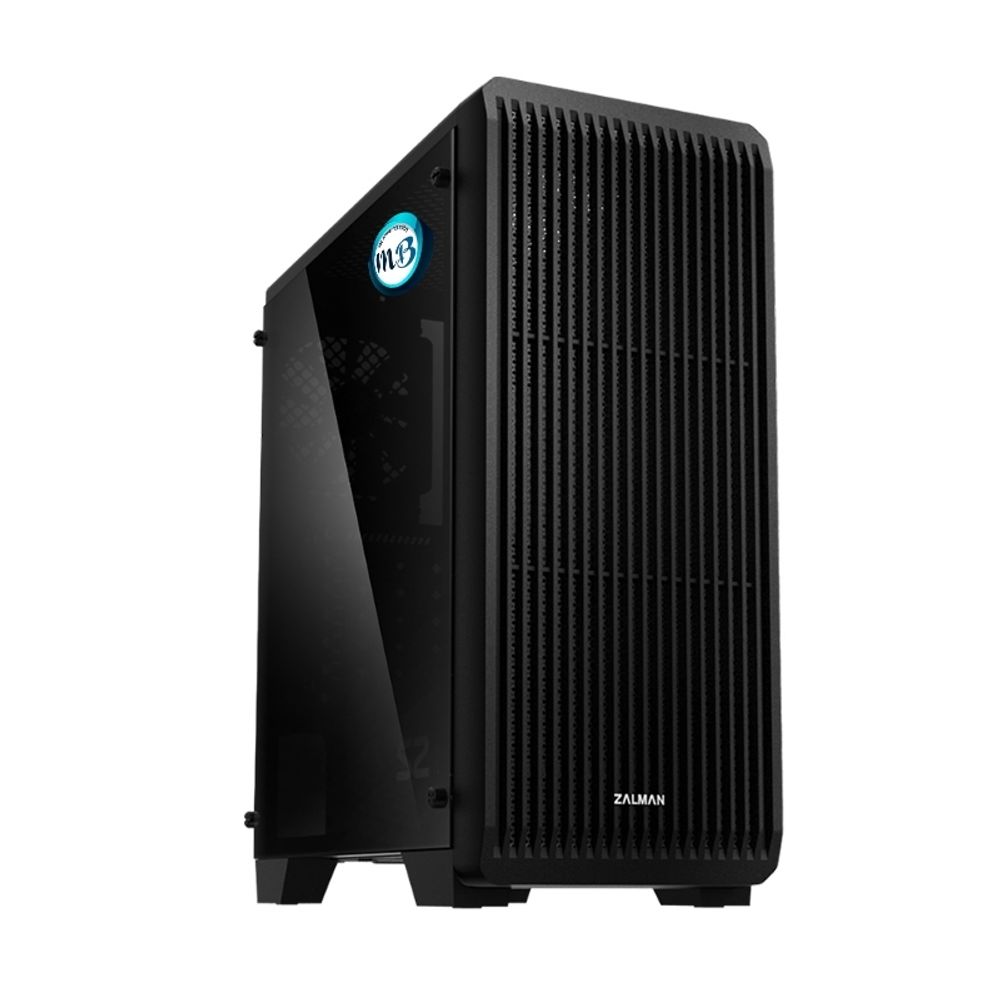 Персональный компьютер МВ Home+ B760M-P, Intel Core i7 13700F, 32Gb DDR4, SSD512Gb M.2, RTX3060 12Gb, 700W, черный, FreeDOS