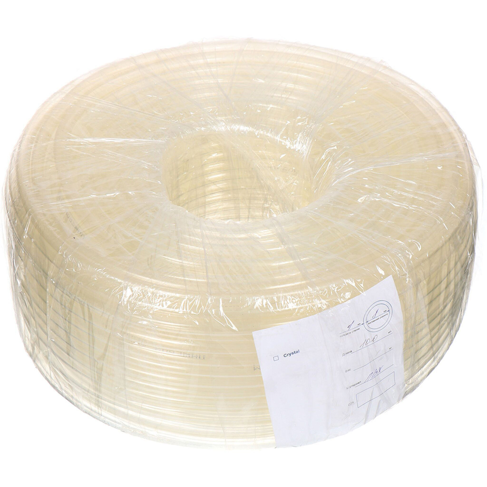 Шланг пищевой, d8х100 м, ПВХ, прозрач, 00-00000119