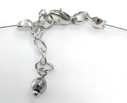 Чокер с янтарем