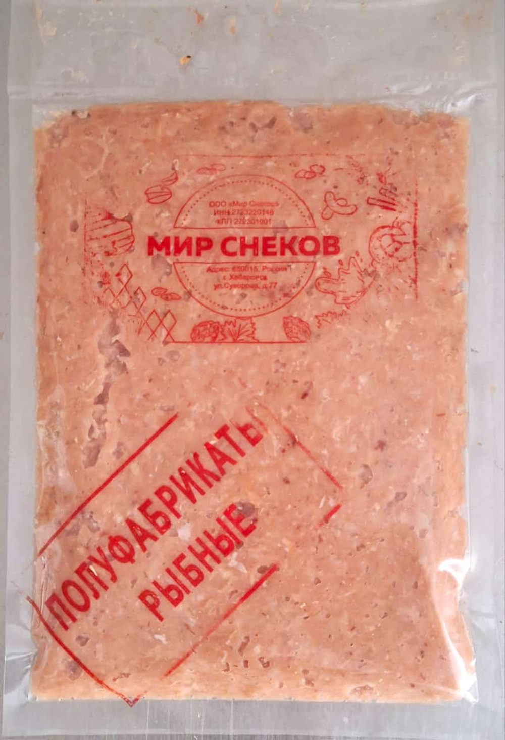Фарш из рыб лососевых пород