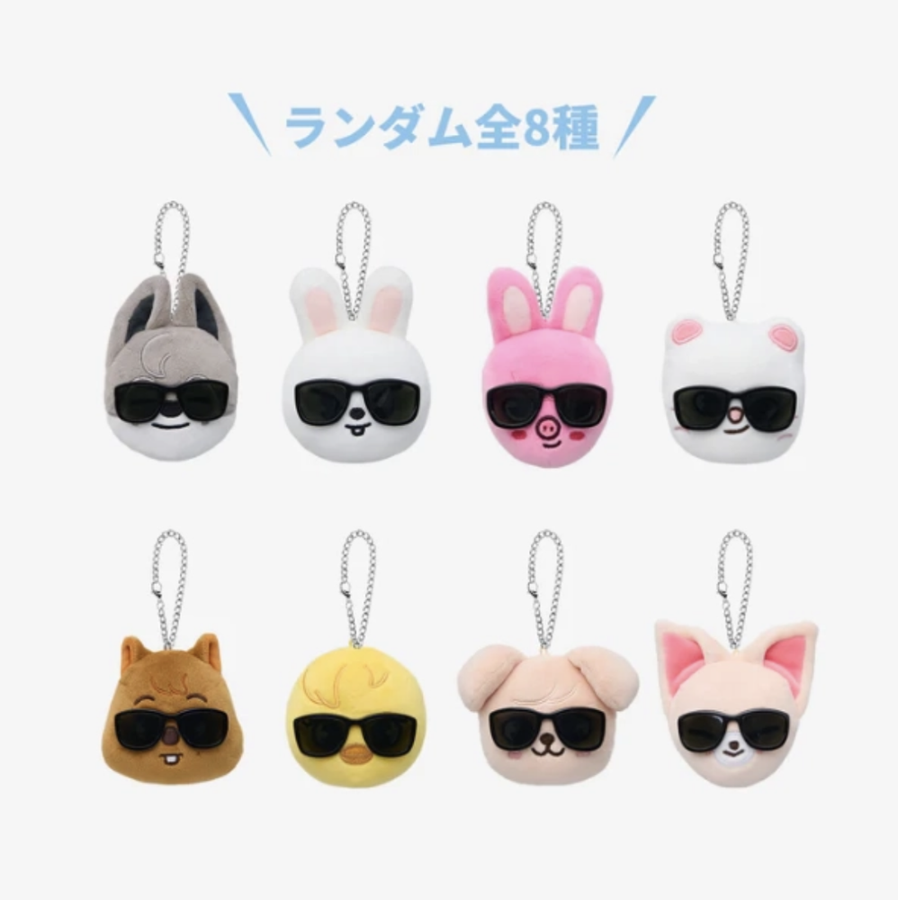 Мерч Stray Kids - [RUN IT JAPAN] RANDOM FACE KEYRING (брелок)